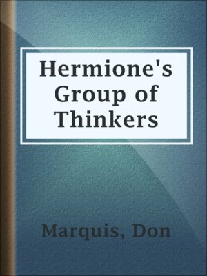 cover image of Hermione's Group of Thinkers